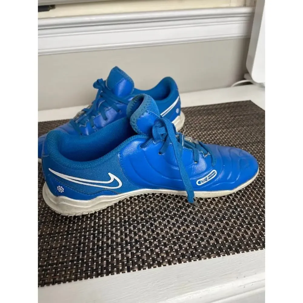 Nike JR Tiempo Legend 10 Academy Sneakers Youth Size 4.5Y Blue DV4354-400